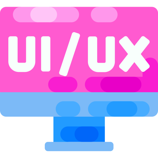 Interface layout icon representing user-centric design services